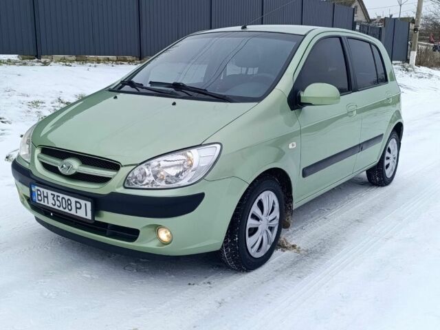 Зеленый Хендай Гетц, объемом двигателя 1.4 л и пробегом 178 тыс. км за 5300 $, фото 1 на Automoto.ua