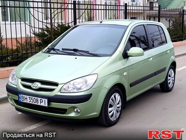 Зеленый Хендай Гетц, объемом двигателя 1.4 л и пробегом 178 тыс. км за 4999 $, фото 1 на Automoto.ua