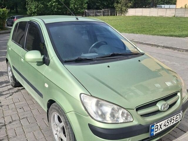 Зелений Хендай Гетц, об'ємом двигуна 1.4 л та пробігом 137 тис. км за 4100 $, фото 1 на Automoto.ua