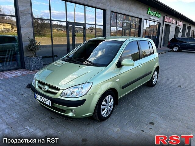 Зеленый Хендай Гетц, объемом двигателя 1.4 л и пробегом 175 тыс. км за 5700 $, фото 1 на Automoto.ua