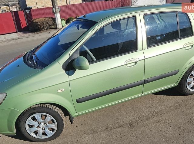 Зелений Хендай Гетц, об'ємом двигуна 1.6 л та пробігом 124 тис. км за 5240 $, фото 1 на Automoto.ua