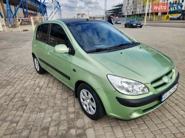 Зелений Хендай Гетц, об'ємом двигуна 1.6 л та пробігом 135 тис. км за 6500 $, фото 1 на Automoto.ua