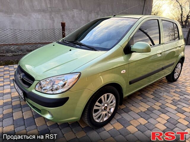 Зеленый Хендай Гетц, объемом двигателя 1.4 л и пробегом 81 тыс. км за 5100 $, фото 1 на Automoto.ua