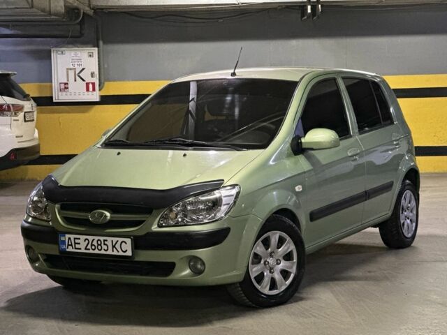 Зеленый Хендай Гетц, объемом двигателя 1.4 л и пробегом 127 тыс. км за 5700 $, фото 1 на Automoto.ua