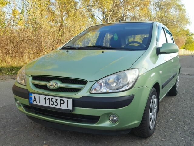 Хендай Гетц 2008 у Києві на Automoto.ua Зелений Хендай Гетц, об'ємом двигуна 1.4 л та пробігом 131 тис. км за 6100 $, фото 1 на Automoto.ua