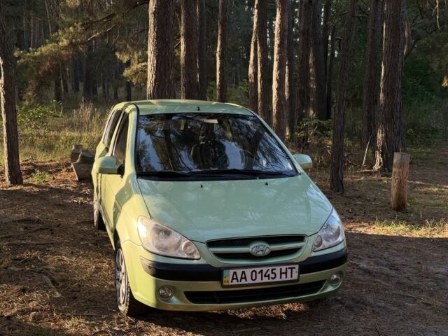 Зеленый Хендай Гетц, объемом двигателя 1.4 л и пробегом 141 тыс. км за 4519 $, фото 1 на Automoto.ua