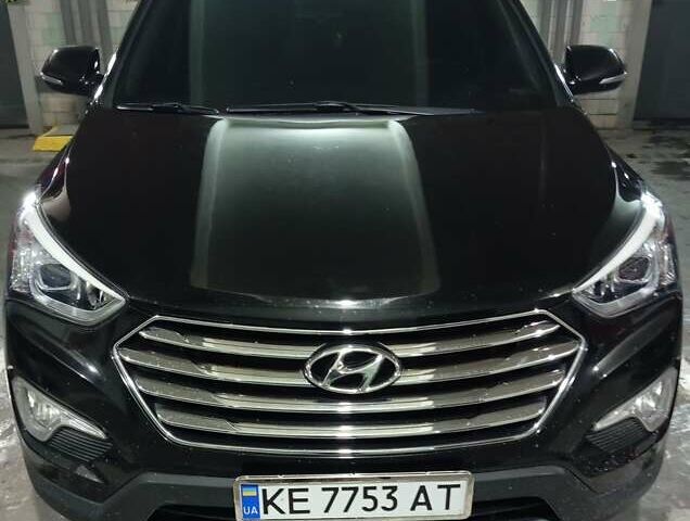 Черный Хендай Гранд Санта Фе, объемом двигателя 3.3 л и пробегом 147 тыс. км за 16500 $, фото 1 на Automoto.ua
