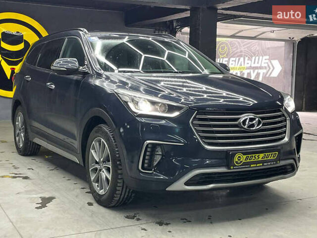 Серый Хендай Гранд Санта Фе, объемом двигателя 2.2 л и пробегом 120 тыс. км за 31000 $, фото 1 на Automoto.ua