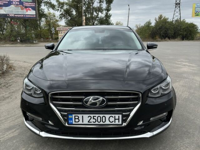 Черный Хендай Грандер, объемом двигателя 3 л и пробегом 225 тыс. км за 16000 $, фото 1 на Automoto.ua