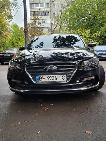 Черный Хендай Грандер, объемом двигателя 3 л и пробегом 230 тыс. км за 17500 $, фото 1 на Automoto.ua