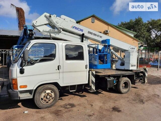 Белый Хендай НД 65, объемом двигателя 4 л и пробегом 150 тыс. км за 36000 $, фото 1 на Automoto.ua