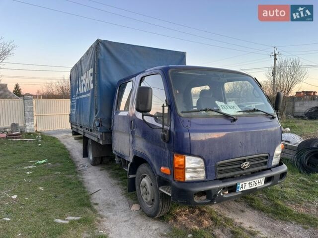 Синій Хендай НД 65, об'ємом двигуна 3.3 л та пробігом 300 тис. км за 9999 $, фото 1 на Automoto.ua