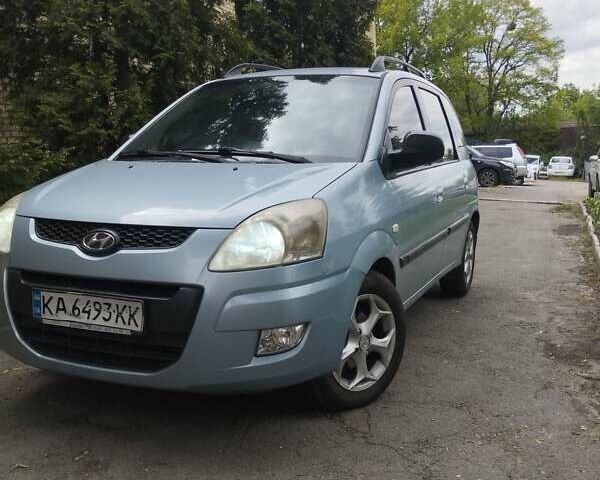 Синий Хендай Матрикс, объемом двигателя 1.6 л и пробегом 287 тыс. км за 4500 $, фото 1 на Automoto.ua