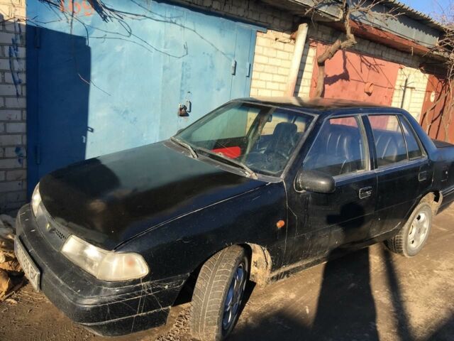 Черный Хендай Пони, объемом двигателя 1.5 л и пробегом 10 тыс. км за 1500 $, фото 1 на Automoto.ua