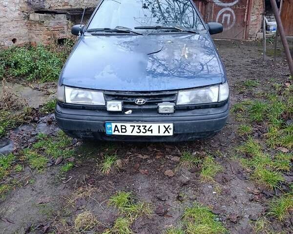 Синий Хендай Пони, объемом двигателя 1.47 л и пробегом 108 тыс. км за 500 $, фото 1 на Automoto.ua