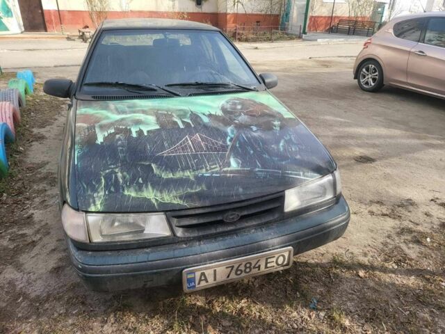 Зеленый Хендай Пони, объемом двигателя 1.5 л и пробегом 42 тыс. км за 1800 $, фото 1 на Automoto.ua