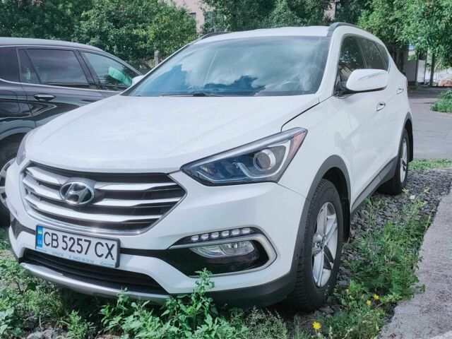 Білий Хендай Санта Фе, об'ємом двигуна 2.4 л та пробігом 133 тис. км за 14795 $, фото 1 на Automoto.ua