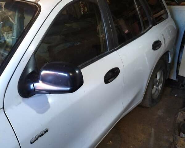 Белый Хендай Санта Фе, объемом двигателя 1.99 л и пробегом 140 тыс. км за 2500 $, фото 1 на Automoto.ua