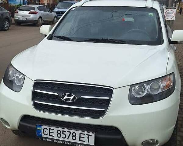 Белый Хендай Санта Фе, объемом двигателя 2.2 л и пробегом 189 тыс. км за 11300 $, фото 1 на Automoto.ua