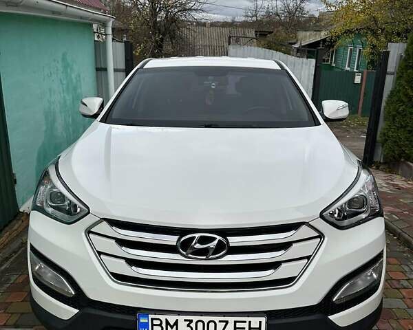 Белый Хендай Санта Фе, объемом двигателя 2 л и пробегом 255 тыс. км за 16000 $, фото 1 на Automoto.ua