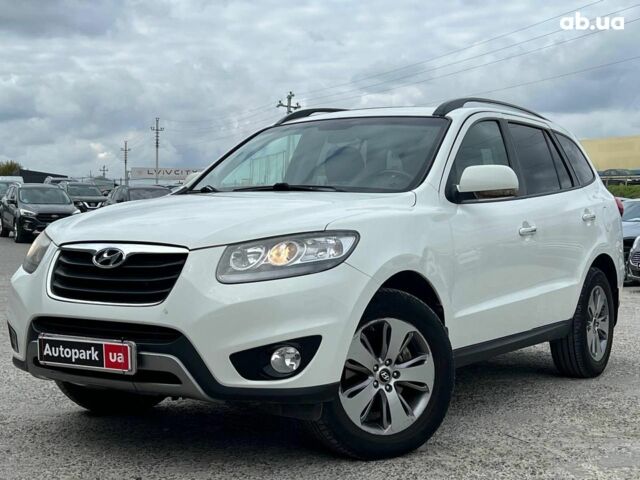 Хендай Санта Фе 2012 в Львове на Automoto.ua Белый Хендай Санта Фе, объемом двигателя 2.2 л и пробегом 218 тыс. км за 11590 $, фото 1 на Automoto.ua