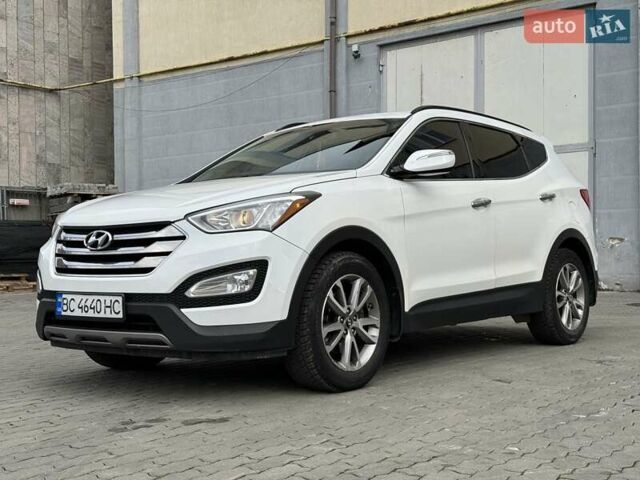 Белый Хендай Санта Фе, объемом двигателя 2 л и пробегом 160 тыс. км за 14500 $, фото 1 на Automoto.ua