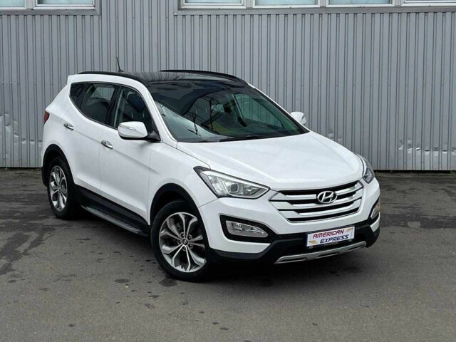 Белый Хендай Санта Фе, объемом двигателя 2 л и пробегом 109 тыс. км за 19300 $, фото 1 на Automoto.ua