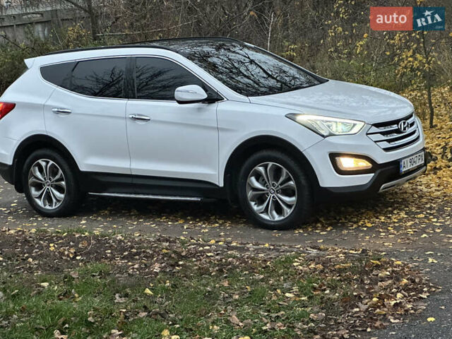 Білий Хендай Санта Фе, об'ємом двигуна 2 л та пробігом 110 тис. км за 19200 $, фото 1 на Automoto.ua