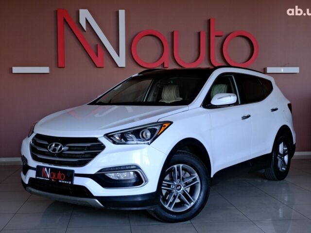 Белый Хендай Санта Фе, объемом двигателя 2.4 л и пробегом 64 тыс. км за 20900 $, фото 1 на Automoto.ua