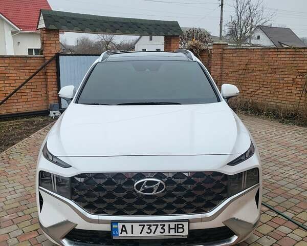 Белый Хендай Санта Фе, объемом двигателя 2.2 л и пробегом 170 тыс. км за 35700 $, фото 1 на Automoto.ua