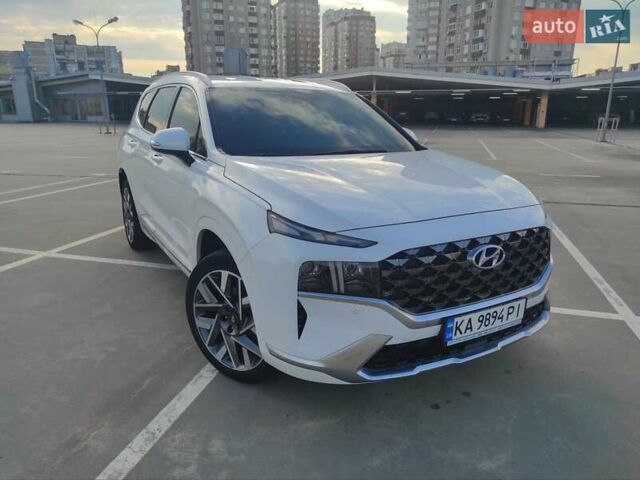 Білий Хендай Санта Фе, об'ємом двигуна 2.15 л та пробігом 61 тис. км за 35900 $, фото 1 на Automoto.ua