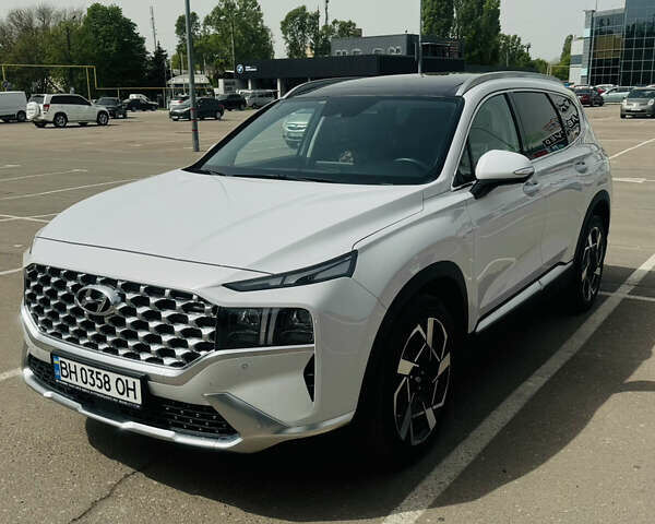 Білий Хендай Санта Фе, об'ємом двигуна 2.15 л та пробігом 57 тис. км за 41000 $, фото 1 на Automoto.ua