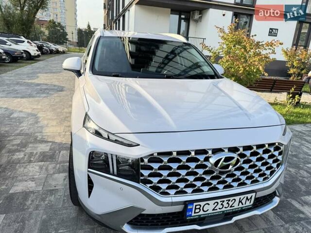 Белый Хендай Санта Фе, объемом двигателя 2.15 л и пробегом 117 тыс. км за 38500 $, фото 1 на Automoto.ua