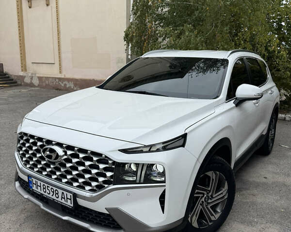 Білий Хендай Санта Фе, об'ємом двигуна 2.15 л та пробігом 147 тис. км за 29800 $, фото 1 на Automoto.ua