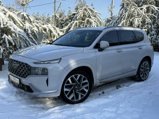 Белый Хендай Санта Фе, объемом двигателя 2.2 л и пробегом 79 тыс. км за 40000 $, фото 1 на Automoto.ua
