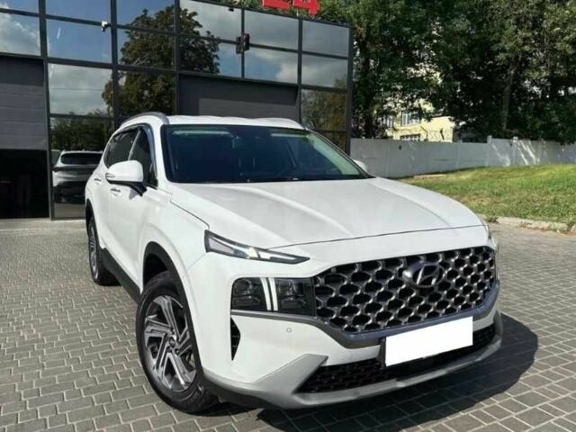 Белый Хендай Санта Фе, объемом двигателя 2.2 л и пробегом 42 тыс. км за 22700 $, фото 1 на Automoto.ua