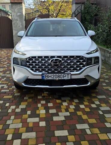 Белый Хендай Санта Фе, объемом двигателя 1.6 л и пробегом 58 тыс. км за 35500 $, фото 1 на Automoto.ua