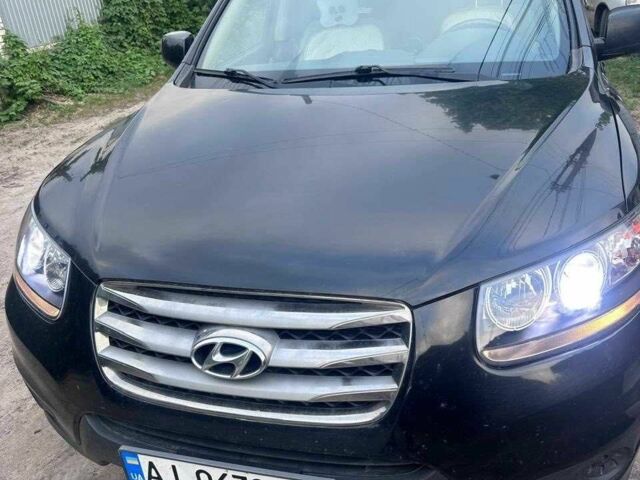Чорний Хендай Санта Фе, об'ємом двигуна 2.4 л та пробігом 224 тис. км за 11400 $, фото 1 на Automoto.ua