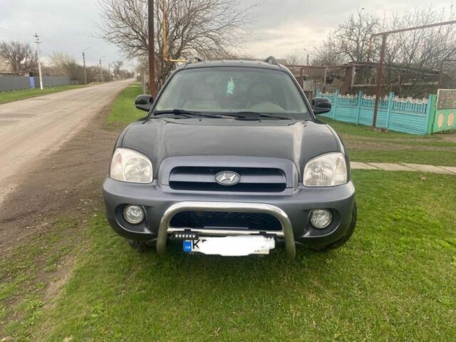 Чорний Хендай Санта Фе, об'ємом двигуна 2 л та пробігом 340 тис. км за 6300 $, фото 1 на Automoto.ua