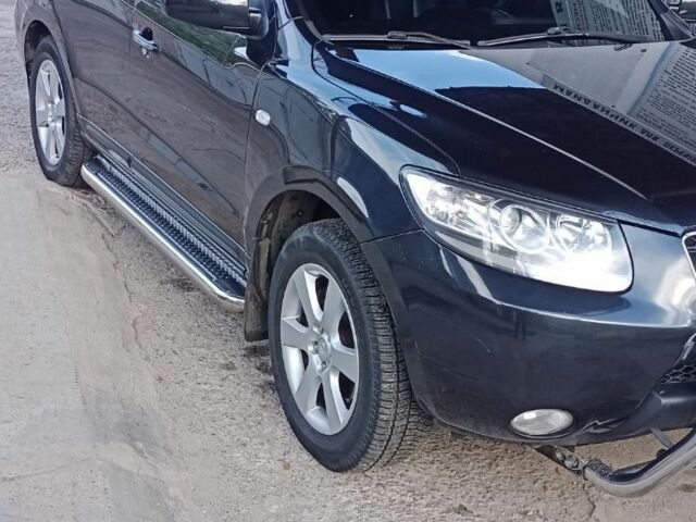 Черный Хендай Санта Фе, объемом двигателя 2.2 л и пробегом 270 тыс. км за 9500 $, фото 1 на Automoto.ua