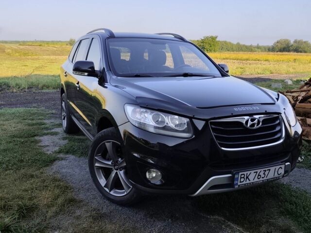 Черный Хендай Санта Фе, объемом двигателя 2.2 л и пробегом 171 тыс. км за 14800 $, фото 1 на Automoto.ua