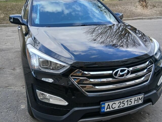Черный Хендай Санта Фе, объемом двигателя 2.4 л и пробегом 190 тыс. км за 13500 $, фото 1 на Automoto.ua