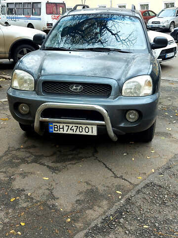 Черный Хендай Санта Фе, объемом двигателя 2 л и пробегом 265 тыс. км за 5500 $, фото 1 на Automoto.ua
