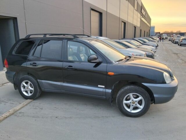 Черный Хендай Санта Фе, объемом двигателя 2.4 л и пробегом 240 тыс. км за 4400 $, фото 1 на Automoto.ua