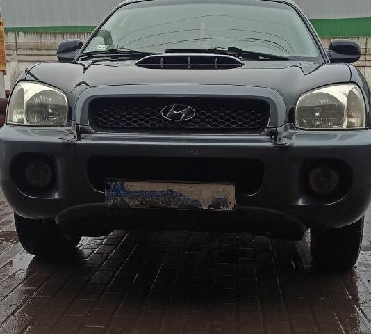 Чорний Хендай Санта Фе, об'ємом двигуна 2 л та пробігом 345 тис. км за 2700 $, фото 1 на Automoto.ua