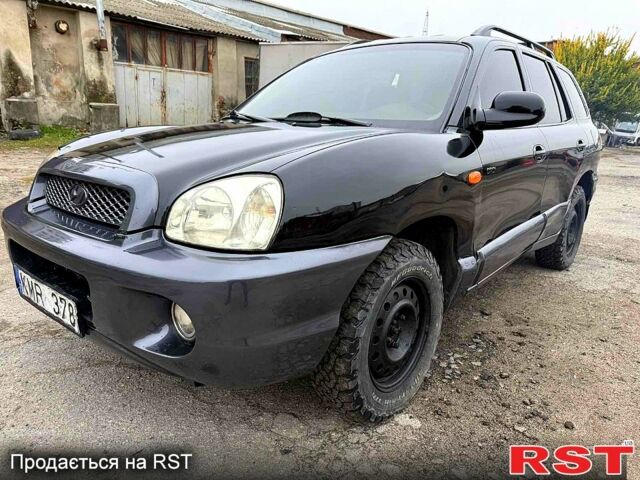 Чорний Хендай Санта Фе, об'ємом двигуна 2 л та пробігом 267 тис. км за 2500 $, фото 1 на Automoto.ua