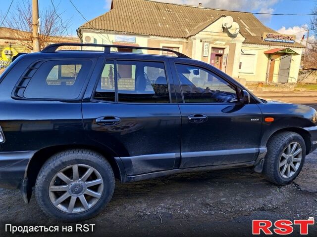 Чорний Хендай Санта Фе, об'ємом двигуна 2 л та пробігом 320 тис. км за 4700 $, фото 1 на Automoto.ua