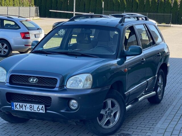 Чорний Хендай Санта Фе, об'ємом двигуна 2 л та пробігом 260 тис. км за 3019 $, фото 1 на Automoto.ua
