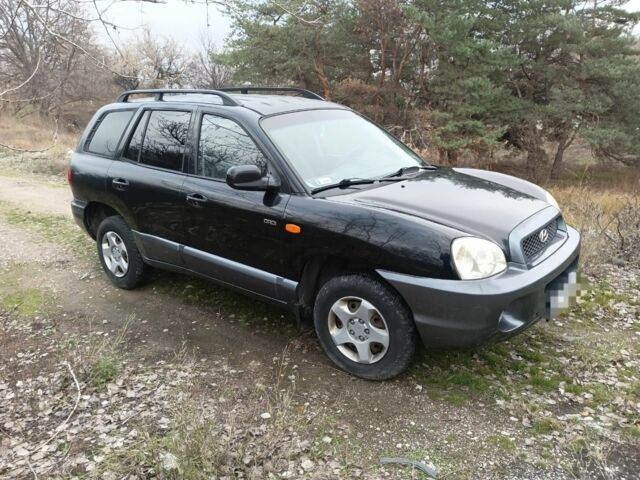 Чорний Хендай Санта Фе, об'ємом двигуна 2 л та пробігом 258 тис. км за 3000 $, фото 1 на Automoto.ua