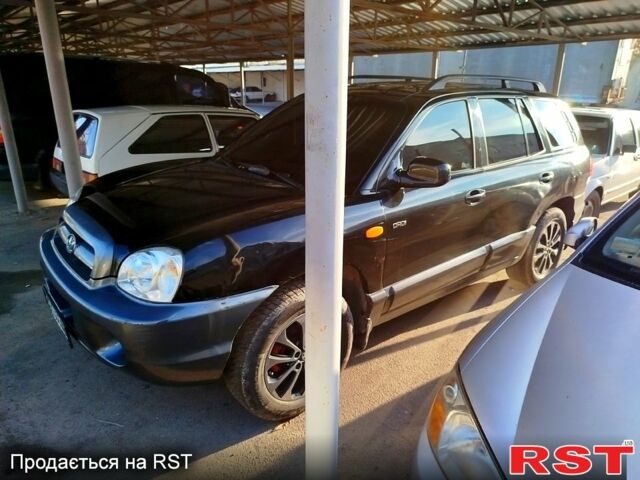 Чорний Хендай Санта Фе, об'ємом двигуна 2 л та пробігом 270 тис. км за 3500 $, фото 1 на Automoto.ua